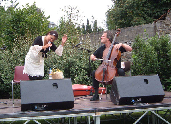 Lucia Recio, Didier petit, concert A Voix Haute, Bagnères Pyrénées